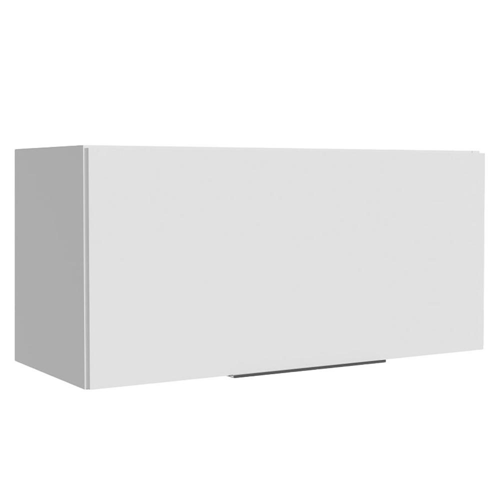 Armário Aéreo para Quarto 70 cm 1 Porta Basculante Branco Neo Madesa