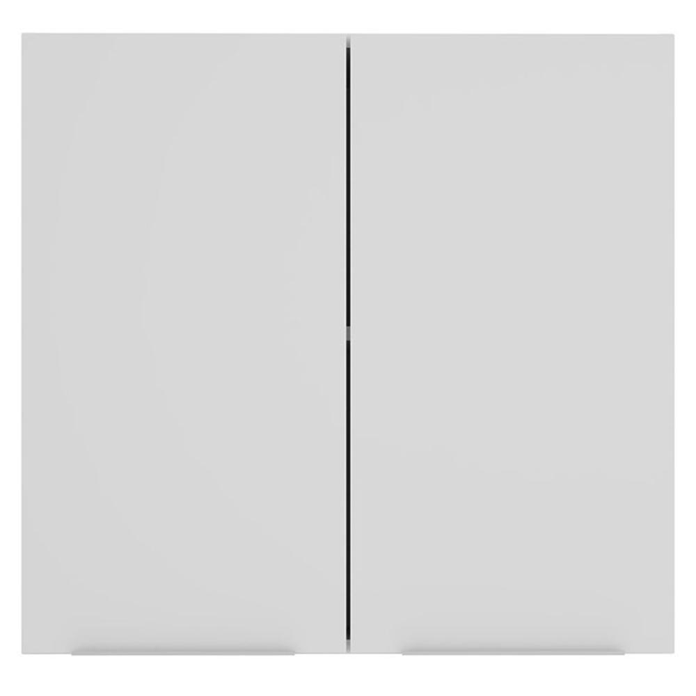 Armário Aéreo para Quarto 70 cm 2 Portas Branco Neo Madesa