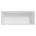Armário Aéreo para Quarto 80 cm Nicho Aberto Branco Neo Madesa