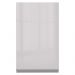 Armário De Cozinha Aéreo 100% MDF 40 cm Porta Branco Brilho Acordes Madesa