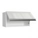 Armário De Cozinha Aéreo 100% MDF 60 cm 1 Porta Basculante Branco Brilho Acordes Madesa