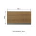 Armário De Cozinha Aéreo 100% MDF 60 cm 1 Porta Basculante Branco/Rustic Acordes Madesa