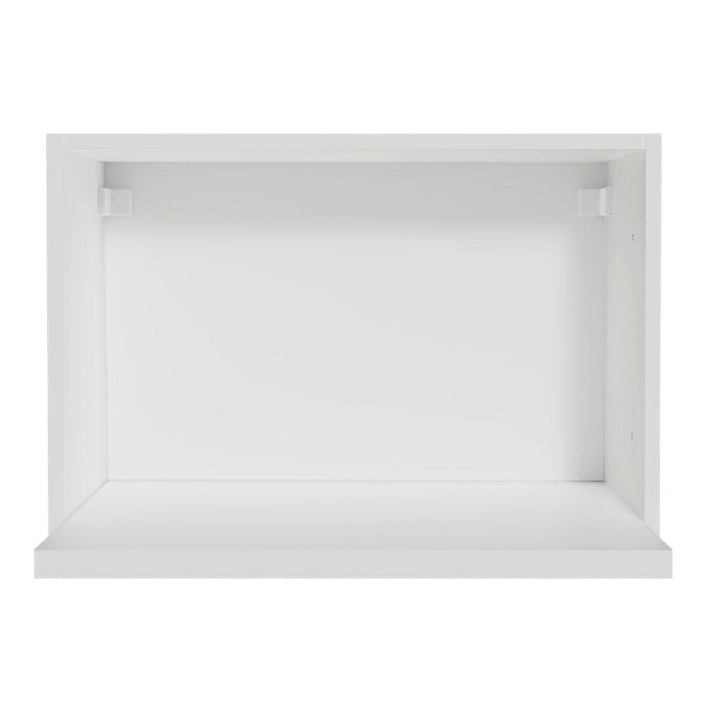 Armário De Cozinha Aéreo 100% MDF 60 cm com Nicho para Forno Branco Acordes Madesa