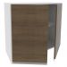 Armário De Cozinha Aéreo 100% MDF 80 cm 2 Portas Branco/Rustic Acordes Madesa