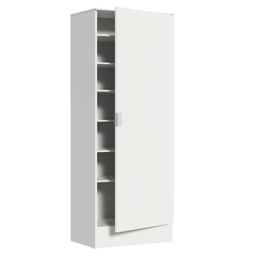Armário Multiuso 60 cm 1 porta Branco Madesa