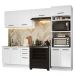 Armário de  Cozinha Completa 270cm Branco Agata Madesa 08
