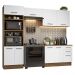 Armário de  Cozinha Completa 270cm Rustic/Branco Agata Madesa 07