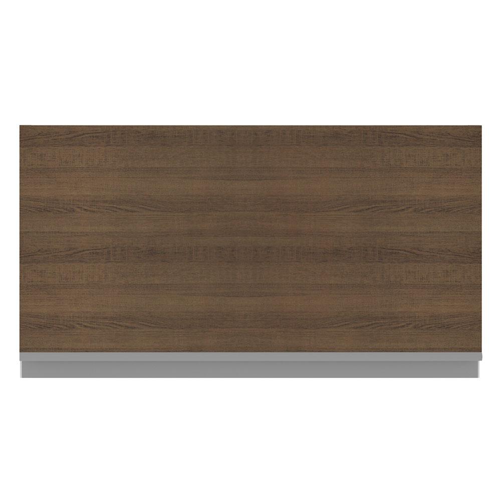 Armário de Cozinha Aéreo 1 Porta Suspensa Branco/Rustic Glamy Madesa