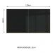 Armário de Cozinha Aéreo 100% MDF 120 cm 2 Portas Branco/Preto Acordes Madesa