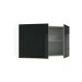 Armário de Cozinha Aéreo 100% MDF 120 cm 2 Portas Branco/Preto Acordes Madesa