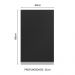 Armário de Cozinha Aéreo 100% MDF 40 cm 1 Porta Branco/Preto Acordes Madesa