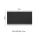 Armário de Cozinha Aéreo 100% MDF 60 cm 1 Porta Basculante Branco/Preto Acordes Madesa