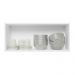 Armário de Cozinha Aéreo 100% MDF 70 cm 1 Porta Basculante Branco/Rustic Acordes Madesa