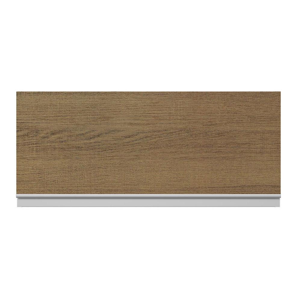 Armário de Cozinha Aéreo 100% MDF 70 cm 1 Porta Basculante Branco/Rustic Acordes Madesa