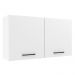 Armário de Cozinha Aéreo 120 cm 2 Portas Branco Agata Madesa