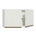 Armário de Cozinha Aéreo 120 cm 2 Portas Branco Reims Madesa