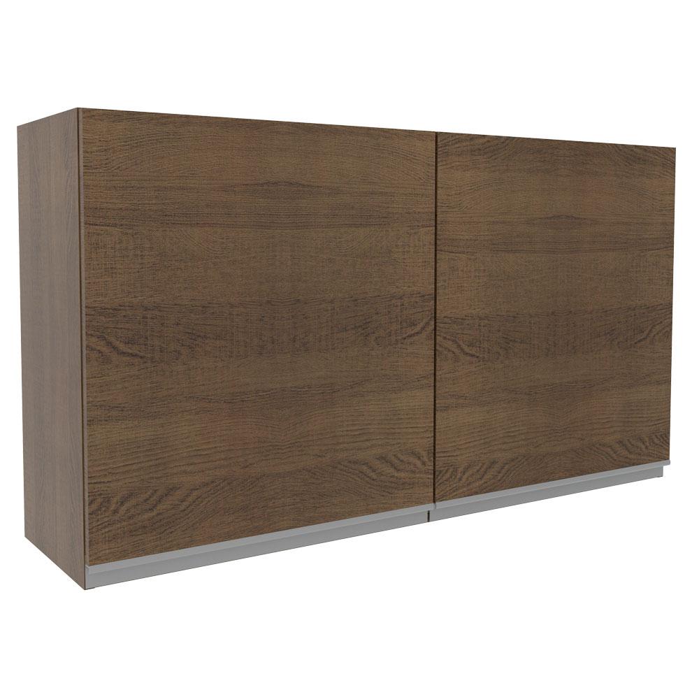 Armário de Cozinha Aéreo 120 cm 2 Portas Rustic Glamy Madesa