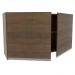 Armário de Cozinha Aéreo 120 cm 2 Portas Rustic Glamy Madesa