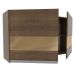 Armário de Cozinha Aéreo 120 cm 2 Portas com Vidro Rustic Glamy Madesa