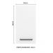 Armário de Cozinha Aéreo 35 cm 1 Porta Branco Agata Madesa