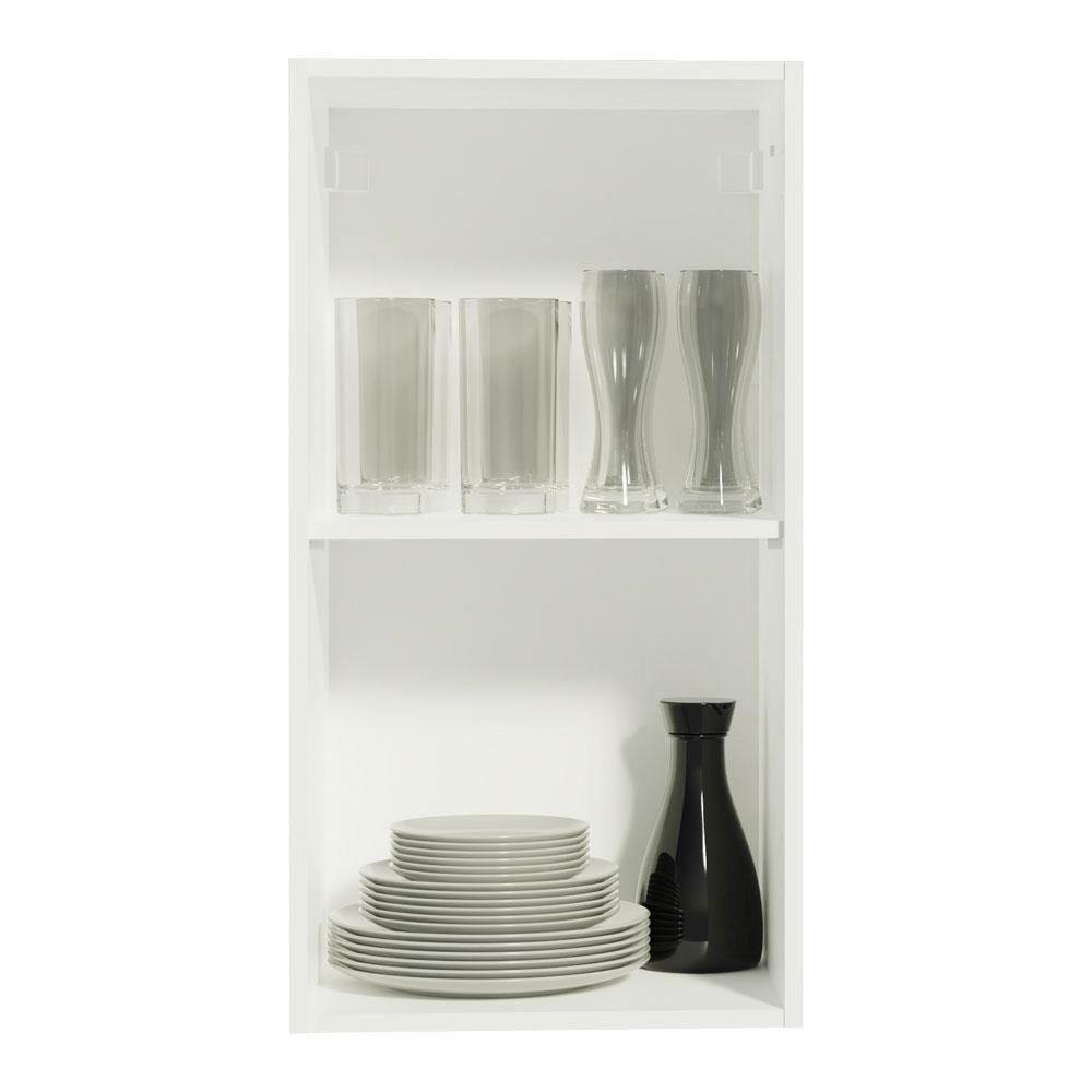 Armário de Cozinha Aéreo 35 cm 1 Porta Branco Reims Madesa
