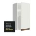 Armário de Cozinha Aéreo 35 cm 1 Porta Branco Reims Madesa
