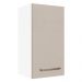 Armário de Cozinha Aéreo 35 cm 1 Porta Branco/Crema Agata Madesa