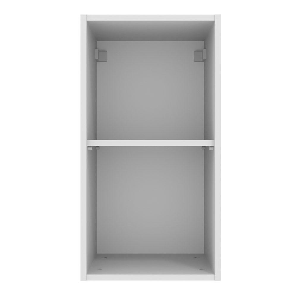 Armário de Cozinha Aéreo 35 cm 1 Porta Branco/Crema Agata Madesa