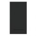 Armário de Cozinha Aéreo 35 cm 1 Porta Branco/Preto Agata Madesa