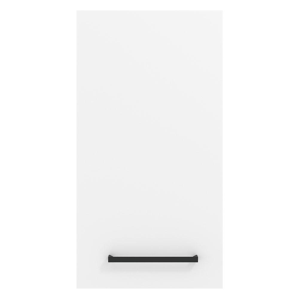 Armário de Cozinha Aéreo 35 cm 1 Porta Rustic/Branco Agata Madesa