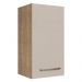 Armário de Cozinha Aéreo 35 cm 1 Porta Rustic/Crema Agata Madesa