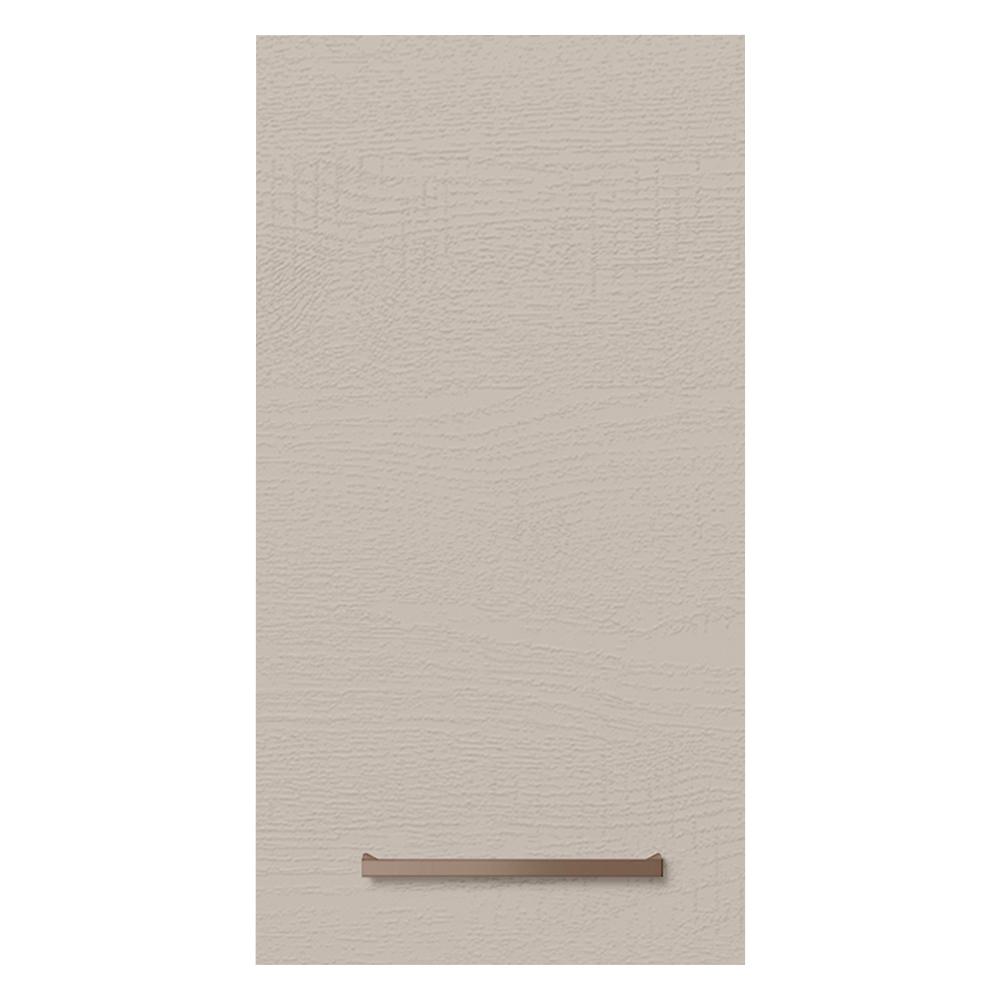 Armário de Cozinha Aéreo 35 cm 1 Porta Rustic/Crema Agata Madesa