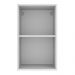 Armário de Cozinha Aéreo 40 cm 1 Porta Branco Agata Madesa
