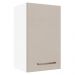 Armário de Cozinha Aéreo 40 cm 1 Porta Branco/Crema Agata Madesa