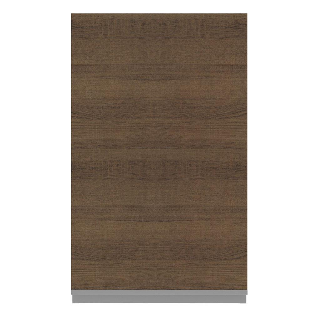 Armário de Cozinha Aéreo 40 cm 1 Porta Branco/Rustic Glamy Madesa