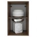 Armário de Cozinha Aéreo 40 cm 1 Porta Rustic Glamy Madesa