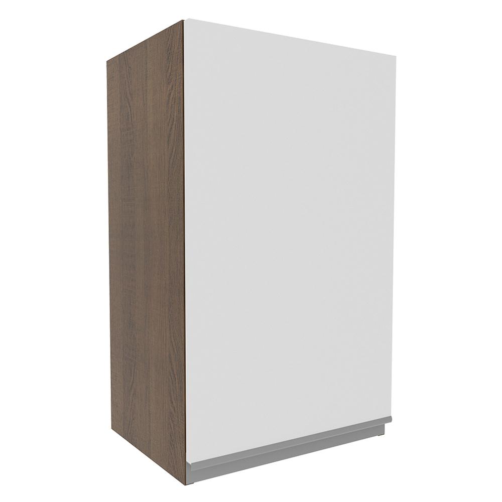Armário de Cozinha Aéreo 40 cm 1 Porta Rustic/Branco Glamy Madesa