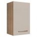 Armário de Cozinha Aéreo 40 cm 1 Porta Rustic/Crema Agata Madesa