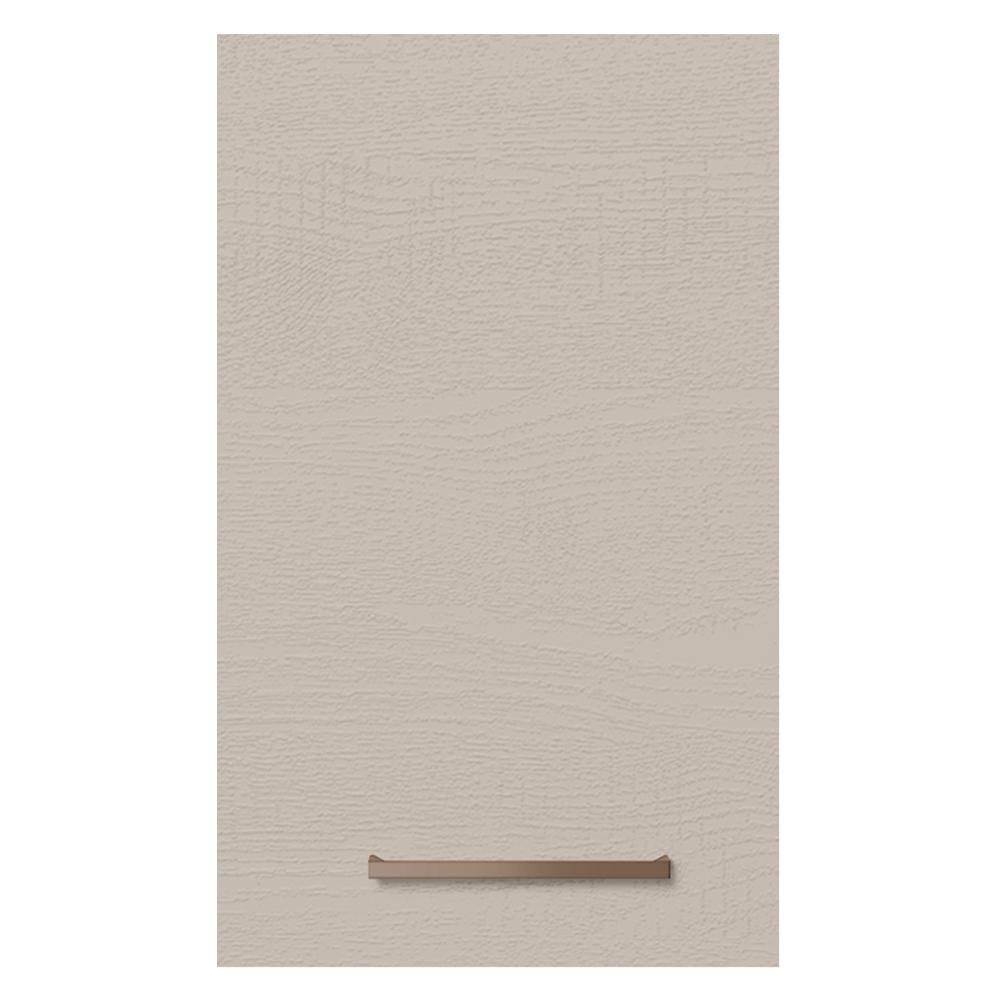 Armário de Cozinha Aéreo 40 cm 1 Porta Rustic/Crema Agata Madesa