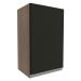 Armário de Cozinha Aéreo 40 cm 1 Porta Rustic/Preto Glamy Madesa