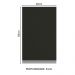 Armário de Cozinha Aéreo 40 cm 1 Porta Rustic/Preto Glamy Madesa
