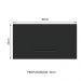 Armário de Cozinha Aéreo 60 cm 1 Porta Basculante Branco/Preto Agata Madesa