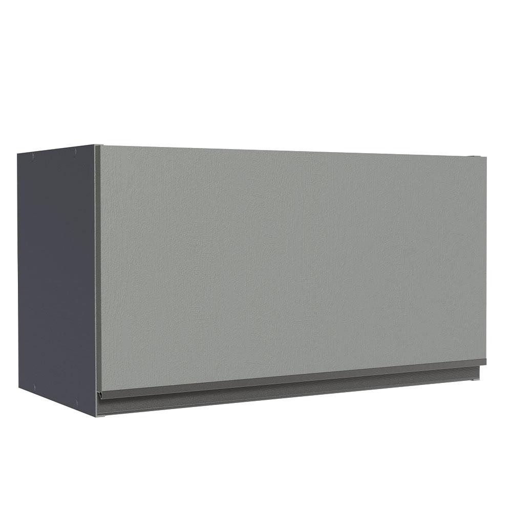 Armário de Cozinha Aéreo 60 cm 1 Porta Basculante Cinza Nice Madesa