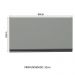 Armário de Cozinha Aéreo 60 cm 1 Porta Basculante Cinza Nice Madesa