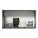 Armário de Cozinha Aéreo 60 cm 1 Porta Basculante Cinza Nice Madesa