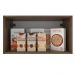 Armário de Cozinha Aéreo 60 cm 1 Porta Basculante Rustic/Cinza Agata Madesa