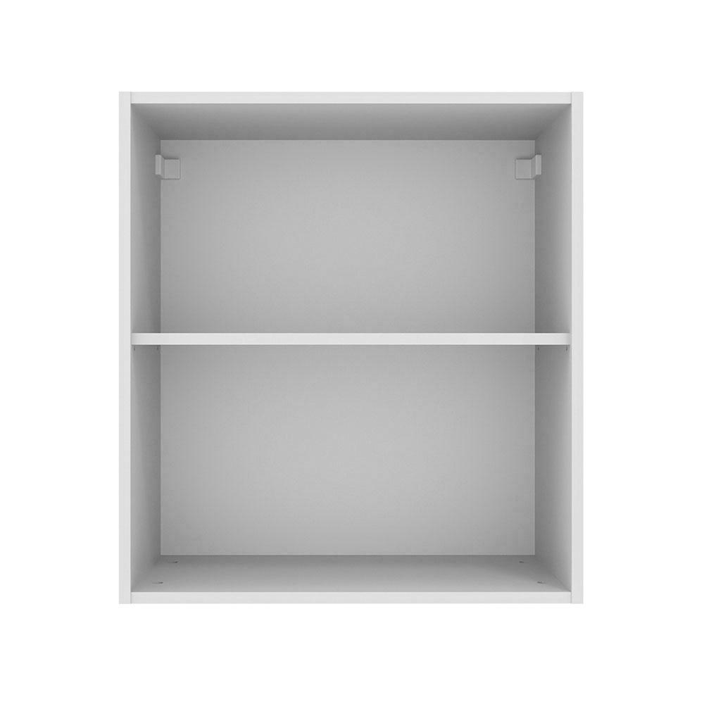 Armário de Cozinha Aéreo 60 cm 1 Porta Branco/Crema Agata Madesa