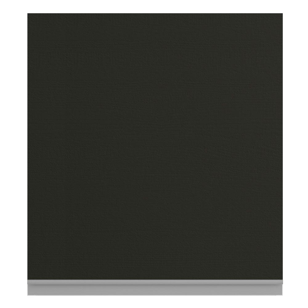 Armário de Cozinha Aéreo 60 cm 1 Porta Branco/Preto Glamy Madesa