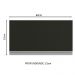Armário de Cozinha Aéreo 60 cm 1 Porta Branco/Preto Glamy Madesa