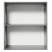 Armário de Cozinha Aéreo 60 cm 1 Porta Cinza Nice Madesa